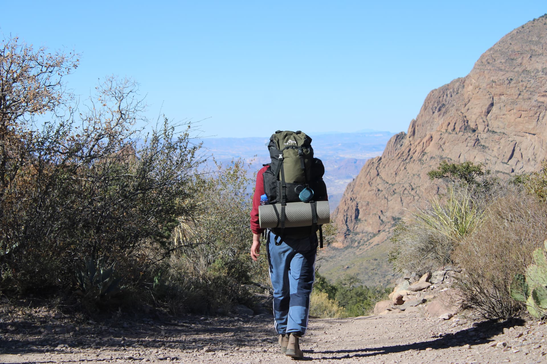 Backpacking Home