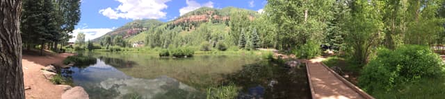 By The Mountain Pond